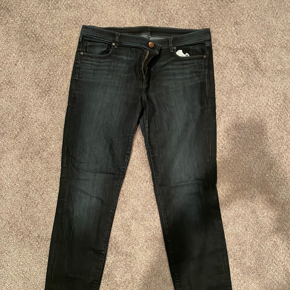 Loft dark wash jeans